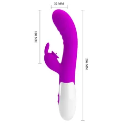 Pretty Love Vibro Rabbit Cerberus Pretty Love 21cm Violet